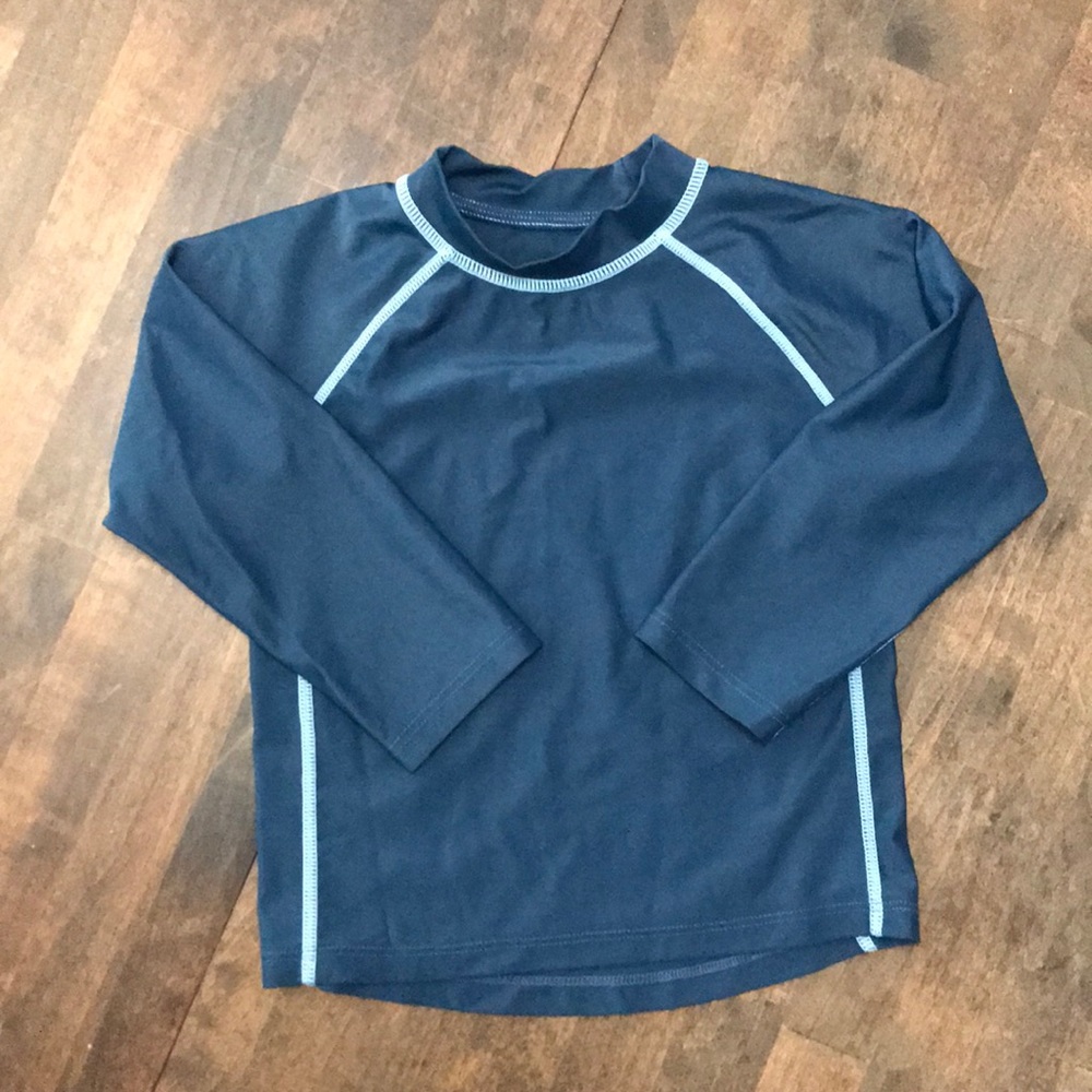 Navy blue rash guard - size 18-24 months - Picture 1 of 3